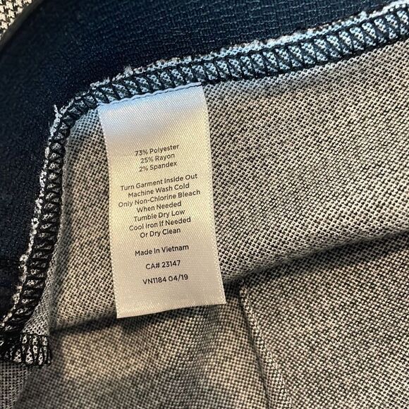 Talbots Houndstooth Pants Size 4P - Picture 7 of 7